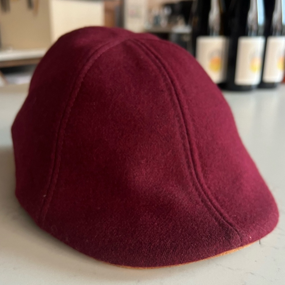 The Kenmore - Crimson & Brown Brim